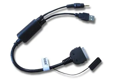 £19.20 • Buy Y - Adapter Cable For Apple Iphone / Ipod >> BMW 61120440812 / 61120440796